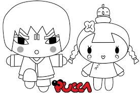 Princess ariel little mermaid coloring pages. Abyo And Ching The Characters Of Pucca Coloring Page Cartoon Coloring Pages Angel Coloring Pages Pucca