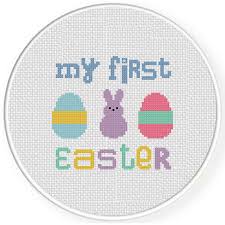 See more ideas about cross stitch patterns, cross stitch, stitch patterns. My First Easter Cross Stitch Pattern Daily Cross Stitch