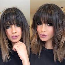 Lange haare bei frauen sind seit generationen der inbegriff von sexappeal und weiblichkeit, genau genommen wohl schon seit der steinzeit. Frisuren Mit Pony 2019 24 Frisuren Mit Pony Ponyfrisuren Frisuren