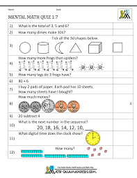 Math worksheets for grade 1 to print, download, and use online. Mental Math Worksheets Grade 1 Page 1 Line 17qq Com