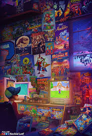 Artstation Nintendo 64 Mario 64 Rachid Lotf Retro Gaming Art Nintendo Art Mario Art