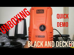 Black And Decker Pressure Washer Parts Philippines Unboxing Black And Decker Pw1400 Pressure Washer Quick Review Youtube