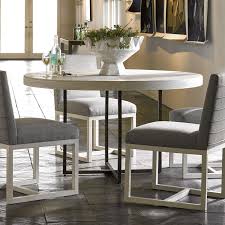 Modern cheap modern round furniture glass top coffee shop tables and chairs. Modern Robards Round Dining Table Quartz Universal Furniture Furniture Cart