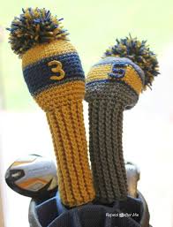 Crochet Golf Club Cover Pattern Repeat Crafter Me Knit Golf Club Covers Golf Club Covers Repeat Crafter Me