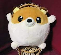 Hamster Friends Popo Hamham Plush Round Stuffed Plush Animal Nwot Htf Plush Animals Hamster Pet Toys