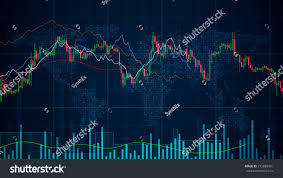 Binary Options Chart With Assets Values Moving Up And Down