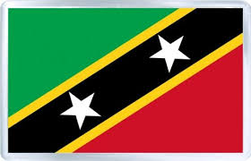 Black And White American Flag With Yellow Stripe Meaning Acrylic Fridge Magnet 3a Saint Kitts And Nevis Flag Of Saint Kitts And Nevis In 2020 St Kitts Flag St Kitts Nevis