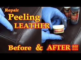 There Is Hope For Some Bonded Leather Furniture That Is Cracking And Peeling Watch This Video To See A Wonder Leather Couch Repair Couch Repair Leather Repair