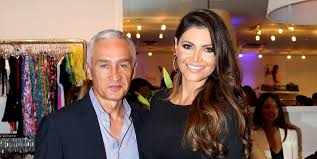 Así es, así es, así es, respondió la veracruzana de 33 años al. Las Atipicas Muestras De Amor En Publico En La Discreta Relacion De Jorge Ramos Y Chiquinquira Delgado Photo 1