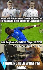 In football, as opposing players try to outwit each other on the pitch or court. My Funny Football Meme Collection Sports Nigeria