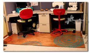 Conference chairs gaming chairs desk chairs for home office chairs kids desk chairs. Plywood Rug Cute For Under Rolly Chair At Sewing Desk Diy Rug Rugs Plywood Desk