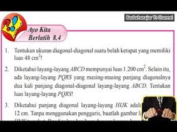 Berikut ini adalah pembahasan dan kunci jawaban matematika kelas 7 semester 1 halaman 185 192 bab 2 himpunan uji kompetensi 2 hal 185 192 nomor 1 21 pg dan 1 15 uraian. Jawaban Ayo Kita Berlatih 8 4 Halaman 242 Matematika Kelas 7 Segiempat Dan Segitiga Youtube