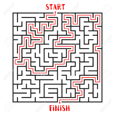 Jeu De Labyrinthe Avec Solution. Jeu De Labyrinthe Avec Entrée Et ...