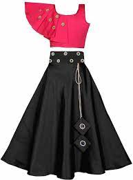 Leo Enterprise Girls Lehenga Choli Western Wear Solid Lehenga Crop Top Price In India Buy Leo Enterprise Girls Lehenga Choli Western Wear Solid Lehenga Crop Top Online At Flipkart Com Huge collection of stylish western outfits in various sizes, designs movie with friends? leo enterprise girls lehenga choli western wear solid lehenga crop top