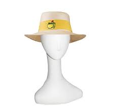 Masters Straw Hat Yellow Hatband Straw Sun Hat Augusta Georgia Hat Band Sun Hats Hats