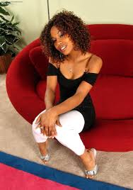 Indulge in Misty Stone's irresistible feet - a visual delight for your sensual craving