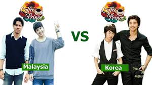 Monday and tuesday 21:55 opening theme: Coffee Prince Malaysia Vs Original Korea Youtube