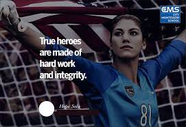 14 set 2018 lingue : True Heroes Are Made Of Hard Work And Integrity Mondaymotivation Mondaybyte Citymontessorischool Cmseducation Olympic Athletes Sportsmanship Athlete