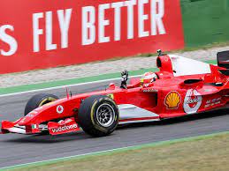 Mick schumacher had his maiden run in his father michael's ferrari f2004 during the f1 german gp weekend at hockenheim. Mick Schumacher Drives Father S Ferrari F2004 Planetf1