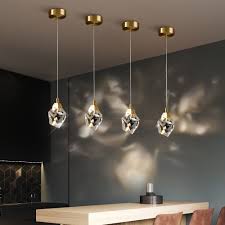 modern luxury crystal pendant lights