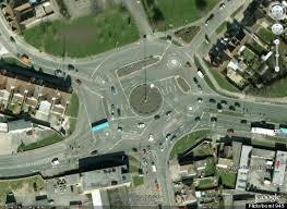 Its actually much easier to drive around than it looks. To Drive The Magic Roundabout In Swindon England With Five Mini Roundabouts Around A Roundabout