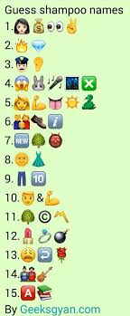 Shampoo Names Quiz With Answers Kitty Party Games Ladies Kitty Party Games