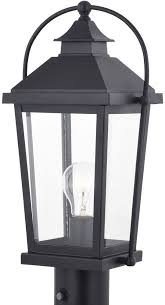 Vaxcel Lexington 17 75 Outdoor Lamp Post Light Textured Black T0550