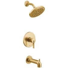 Moen Ut2263epbg Brushed Gold Cia Tub And Shower Trim Package With 1 75 Gpm Single Function Shower Head Faucetdirect Com
