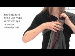 Echarpe De Portage Nœud Coulissant Jpmbb Je Porte Mon Bebe Jpmbb Echarpe De Portage Portage