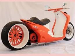 Modif Yamaha Mio Bergaya Chopper Dan Lowrider Modif Motor Scooter Bike Scooter Custom Custom Moped