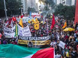 Acreditamos que este grande ato. Manifestacoes Contra Bolsonaro Ganham Carater Partidario