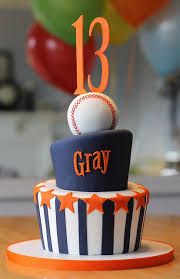Birthday Cake Ideas For 15 Year Old Boy Baseball Cake Cakes For Teenagers Baseball Cake Boy Birthday Cake