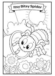 Signup to get the inside scoop from our monthly newsletters. Nursery Rhymes Itsy Bitsy Spider Crayola Com Spider Coloring Page Free Coloring Pages Nursery Rhyme Crafts
