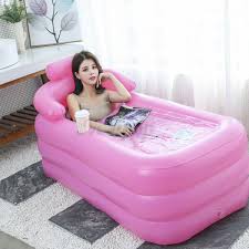 Ships from and sold by hdis. Premium Folding Portable Bathtub Fast Inflatable Bath Tub Air Pump Spa Primeply Primeply