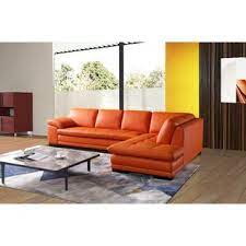 4.7 out of 5 stars. Burnt Orange Leather Sectional Wayfair