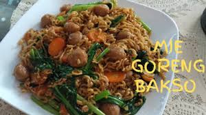 Cara memasak mie burung dara. Mie Goreng Bakso Resep Mie Burung Dara Goreng Youtube