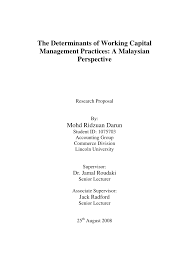 Board diversity, free cash flow, ownership concentration, payout policy. Pdf The Determinants Of Working Capital Management Practices A Malaysian Perspective