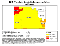 County Map Kansas Radon Program