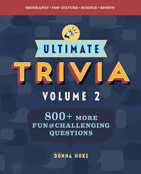Think you know a lot about halloween? Ultimate Trivia Volume 2 840 More Fun And Challenging Trivia Questions Paperback Walmart Com