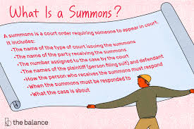 Aside from penalizing the act of intentional filing of a false complaint, the proposed amendments also provide for stiffer penalty if proven that the false. What To Do If You Receive A Summons Or A Subpoena