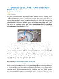 #kompresor #kompresordiy #aircompressor #kompresorudarabahan yang diperlukan;1. Cara Membuat Pompa Angin Dari Pipa Rasanya