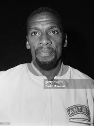 American basketball player from Antibes Henry Fields. News Photo