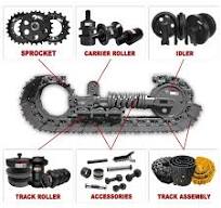 Mini Excavator Undercarriage Parts Track Roller Bottom Roller for Kubota  KH90