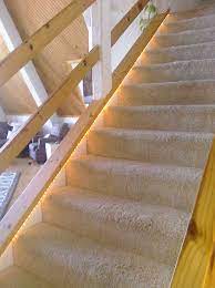 Rope Light On The Stairs Good Idea For The Basement Stairs Remodel Bedroom Kids Bedroom Remodel Guest Bedroom Remodel