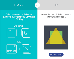 Canva Selecting Elements Behind Elements To Move Or Delete Learning Hints Chart