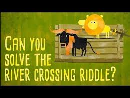 Can You Solve The River Crossing Riddle Lisa Winer Ted Ed Riddles High School Math Lessons Riddles To Solve