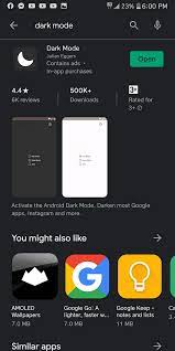 Scroll down to the bottom. Theres An App That Can Enable Dark Mode On Your Devices That Don T Have A Dedicated Dark Mode Like The Lg G6 I M Using The Lg G6 H873 And It Works For Instagram