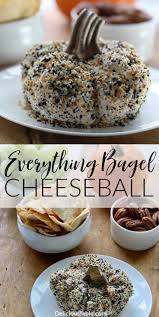 Everything Bagel Cheese Ball Thanksgiving Appetizer Delicious Table In 2020 Pumpkin Appetizers Fall Appetizers Easy Cheese Ball Recipes Easy