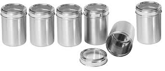 They also come in all shapes and sizes and look great with any kitchen décor. Stainless Steel Kitchen Storage Ware Ss Storage Containers Wholesaler From Mumbai