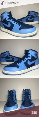 Air Jordan 1 Baby Blue Amazing Air Jordan S These Have Two Great Quality Layers The Baby Blue Is Supper Soft Leat Air Jordan Shoes Air Jordans Jordan Shoes